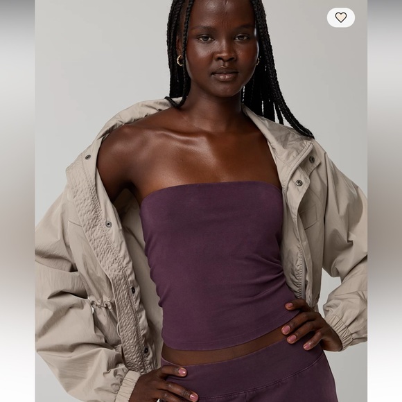 aerie Tops - NWOT OFFLINE By Aerie OG Cotton Tube Top in Cool Berry